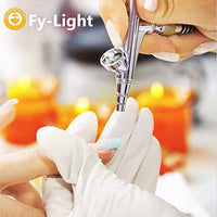 Kit de maquillaje de aerógrafo de luz fijo para cosméticos y sistema compresor para cara, uñas, tatuajes temporales, decoración de pasteles - Arteztik
