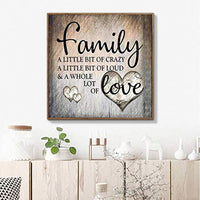 Kit de pintura de diamante 5D, redondo, perforación completa, acrílico, bordado, punto de cruz, arte, arte, suministros de lienzo para decoración de pared del hogar, adultos y niños (14 x 14 pulgadas) - Arteztik
