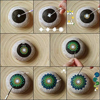 Point Painting Prush Tool - Juego de plantillas de mandala para puntos, plantilla de mandala, 29 piezas, kits de herramientas de pintura - Arteztik
