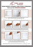 Freehand Designer Metric – 'Por favor nota: estas son versiones de tamaño métrico A4 con marcas de centímetros. - Arteztik
