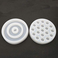 SUPVOX - Molde de resina para fundición de moldes de silicona epoxi, molde de fundición para manualidades, accesorios para joyería, pintalabios de resina epoxi, estilo 1, Silicona, estilo 2, m - Arteztik
