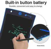 Tablet LCD de escritura tableta, 8.5 pulgadas de dibujo, tabletas para niños, tableros de doodle board, regalos para niños y adultos en casa, escuela y oficina, Azul - Arteztik
