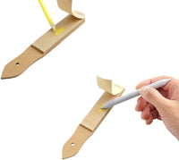 12 piezas tocones y Tortillions con juego de 2 piezas Papel de lija sacapuntas puntero para estudiante Sketch Dibujo Varios Tamaños - Arteztik
