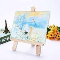 Homkare 11x14 Inch Stretched Canvas Pre-Stretched Canvas for Painting (Pack of 5) - Arteztik
