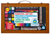 alex toys artista Studio juego de esenciales suministros de arte portátil con funda de transporte de madera - Arteztik
