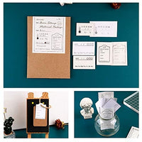 Dizdkizd Sellos transparentes, 9 hojas de silicona de goma, juego de sellos decorativos transparentes para diario, planificador, manualidades y manualidades - Arteztik
