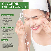 Viva Naturals 100% pura glicerina vegetal líquida para bricolaje base de jabón de fugas y de pasta – Sostenibilidad cosechada de fuentes no OGM, grado USP para el cabello y la piel salud - Arteztik
