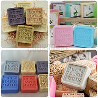 CooknBake, molde de silicona para jabón hecho a mano, molde para jabón, manualidades, jabón, moldes cuadrados, juego de 15 - Arteztik
