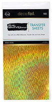 Hojas de transferencia de papel de aluminio de Brutus Monroe de 6 x 12 pulgadas, 10 hojas - Arteztik
