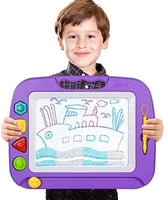 Pizarra colorida borrable magnética para bebés/niños, desarrollo de habilidades, tablero de dibujo, por Tonor - Arteztik
