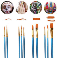 Elisel - Juego de 10 pinceles de acuarela para niños y adultos para crear pintura artística - Arteztik
