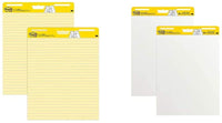 Post-it Super Sticky Caballete Pad, 25 x 30 pulgadas, 30 hojas/Pad, 2 almohadillas (561) y Super Sticky Caballete Pad, 25 x 30 pulgadas, 30 hojas/Pad, 2 almohadillas, grande blanco Premium papel de rotafolio autoadhesivo - Arteztik
