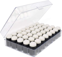 ZIIYAN - 40 unidades de esponjas para dedos con estuche de almacenamiento para pintura, arte y manualidades, para hacer tarjetas de tiza - Arteztik

