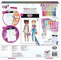 Fashion Angels Fashion Design Light Pad Sketch Set 12521 Light Up Tracing Pad, incluye USB, Ultra Thin Tablet, Multi - Arteztik
