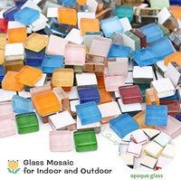 E-Home Shop - Azulejos de mosaico de cristal para mosaico (2.2 lbs, forma irregular, 35.27 oz) - Arteztik
