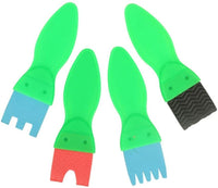 Arte de niños manualidades 30 pcs esponja pinceles de pintura niños pintura principios de bricolaje aprendizaje rodillos de esponja pinceles, Art craftssponge cepillo para polvo por obangong - Arteztik
