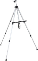 Aluminio plegable caballete artista Campo Display presentación Exposición Picture Holder ajustable 63" trípode ligero con bolsa de transporte para mesa de pie para exteriores dibujo pintura dibujo - Arteztik
