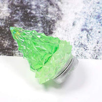 1 molde de resina epoxi con forma de árbol de Navidad pequeño para manualidades, hecho a mano, molde de silicona, tamaño 2.0 x 2.4 in - Arteztik

