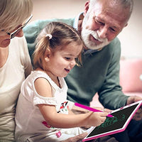 Tablet LCD de escritura tableta, 8.5 pulgadas de dibujo, tabletas para niños, tableros de doodle board, regalos para niños y adultos en casa, escuela y oficina, Azul - Arteztik

