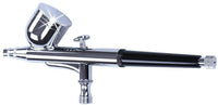 Timbertech - Compresor de aerógrafo ABPST05, compresor silencioso de 1/6CV, multipropósito de alimentación por gravedad con pistola de aerógrafo, manguera para pintura de aerógrafo, uñas, tatuaje, maquillaje, pintura para tartas - Arteztik
