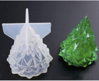 SUPVOX Molde de resina para fundición en forma de árbol de Navidad, molde de epoxi de silicona, molde de fundición para manualidades, accesorios para joyas, jabón, vela, fondant, gelatina - Arteztik
