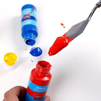 Artecho - Juego de pinceles de pintura para acuarela, acrílico, aceite, gouache, 15 tamaños diferentes para artistas, adultos y niños, cepillo de uñas, pelo de nailon premium Incluye cuchillo de pintura y esponja de acuarela. - Arteztik
