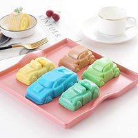 MoldFun - Molde de jabón para coche, tamaño grande, 13.7 x 9.8 in, bandeja de molde de silicona para hornear magdalenas, magdalenas, tartas, hacer Jello Chocolate, cubo de hielo, Crayón, bomba de baño, yeso de arcilla de polímero de París - Arteztik

