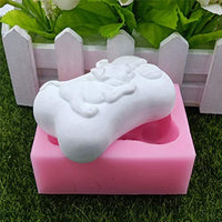 Moldes de silicona 3D para jabón de perro, moldes para velas de chocolate, pasteles, fondant, pasteles, perros, moldes - Arteztik
