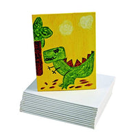 Coloridos 6" x 8" paneles lona – Conjunto de 12 (Tema # Warhol) - Arteztik

