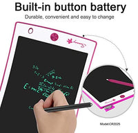 Tablet LCD de escritura tableta, 8.5 pulgadas de dibujo, tabletas para niños, tableros de doodle board, regalos para niños y adultos en casa, escuela y oficina, Azul - Arteztik
