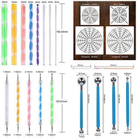 PASISIBICK 10 piezas de cartón redondo negro mandala papel kraft DIY cartones para artista pintor - Arteztik
