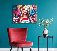 Pintura por números para adultos y niños, pintura al óleo para adultos, por números, para principiantes en lienzo, para pintura de pared, decoración del hogar, 18 x 22 in - Arteztik
