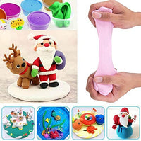 BIGTEDDY - Arcilla seca al aire para niños, ultraligera, kit de masa, con herramientas de modelado, llavero, correa para teléfono móvil, regalo divertido (201 unidades) - Arteztik
