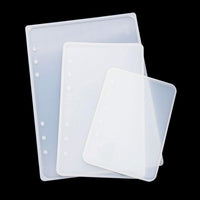 Markeny - Juego de 3 moldes de resina para cuaderno A5 A6 A7 - Arteztik
