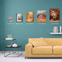 Homkare 11x14 Inch Stretched Canvas Pre-Stretched Canvas for Painting (Pack of 5) - Arteztik
