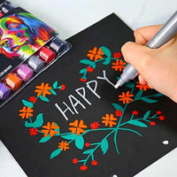 Tableros de lienzo de 7.9 x 9.8 in para pintar con bolígrafos de pintura acrílica para lienzo, pintura de roca - Arteztik

