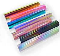 Lámina de vinilo holográfico cromado de 1 x 5 pies - Arteztik
