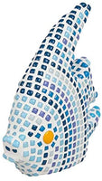 Mosaicos de oro rosa Classico de vidrio de 0.4 x 0.4 in de color de mosaico, ideal para manualidades de arte, 100 piezas, oro rosa - Arteztik
