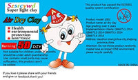 Szsrcywd 36 piezas Coloridos Niños Modelado Suave Arcilla Aire Seca Juguete Estudio 36 Color Brillante No Tóxico Modelado Arcilla Creativa DIY Artesanía - Arteztik
