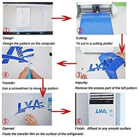 Lya Vinilo Holográfico Permanente Ópalo Artesanía Vinilo 12.0 x 12.0 in 7 hojas/Pack con 2 Papel de Transferencia para Decoración del Hogar, Logo, Letras, Banners, Exterior del Coche, Espejos de Vidrio, Scrapbooking, Plotters Carteles - Arteztik
