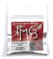 MITSUBISHI pmc3 metal precioso arcilla Plata 55,5 gramos (importado de Japón) - Arteztik
