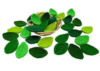 NAVA CHIANGMAI - Adorno decorativo hecho a mano con hojas de flores de ganchillo para álbumes de recortes, manualidades, manualidades, manualidades, algodón, manualidades, manualidades, álbumes de recortes, bodas, muñecas, casa, suministros de tarjeta. - Arteztik
