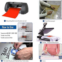 MIPON 2 paquetes de rollo de vinilo adhesivo de transferencia de calor de 11.8 pulgadas x 10 pies para camisetas, sombreros, ropa, máquinas de prensa de calor papel de transferencia (blanco y negro) - Arteztik

