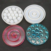 SUPVOX - Molde de resina para fundición de moldes de silicona epoxi, molde de fundición para manualidades, accesorios para joyería, pintalabios de resina epoxi, estilo 1, Silicona, estilo 2, m - Arteztik
