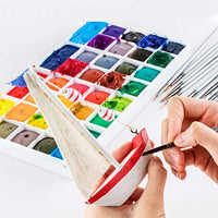 Transon Artist Detail - Juego de pinceles para pintura en miniatura, modelos, acrílico, gouache, acuarela, tempera, esmalte, óleo y pintura corporal, 15 piezas - Arteztik
