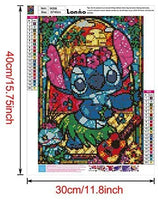 Kits de pintura con diamantes de imitación 5D para bordado completo, 12x16 - Arteztik
