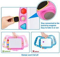 Pizarra colorida borrable magnética para bebés/niños, desarrollo de habilidades, tablero de dibujo, por Tonor - Arteztik
