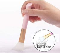 Juego de brochas epoxi de silicona para hacer vasos epoxi con purpurina, palos de aplicación epoxi flexibles reutilizables para espredar una capa uniforme de resina epoxi en vasos y vasos (Pack de 4) - Arteztik
