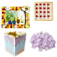 Baldosa de mosaico BestTeam, de micro cristal, para manualidades, para niños, hecha a mano, sin cristal, 10.58 oz (varios colores) - Arteztik
