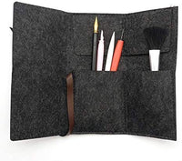 Wbeng Scratch Art Tools, 7 PCS pintura dibujo artes conjunto de herramientas, lápiz capacitivo, bolsa de herramientas, raspador pequeño, cepillo limpio, pluma de reparación - Arteztik
